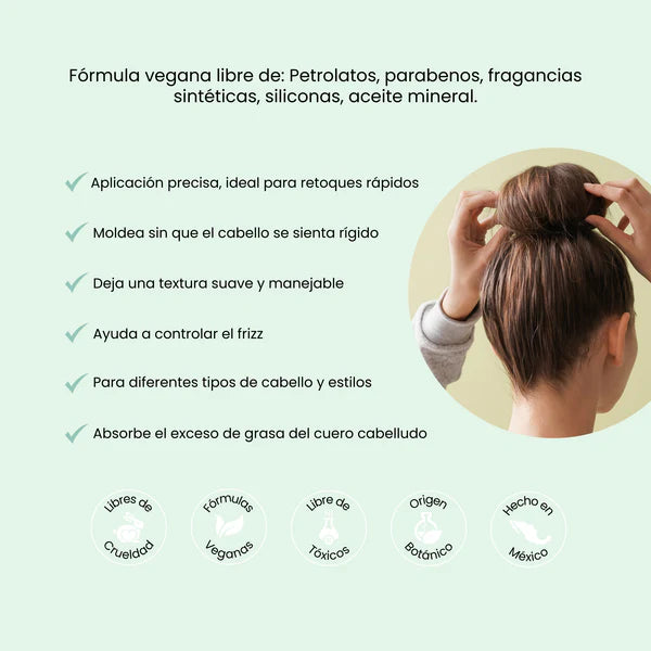 Hair Stick Cera Capilar en Barra