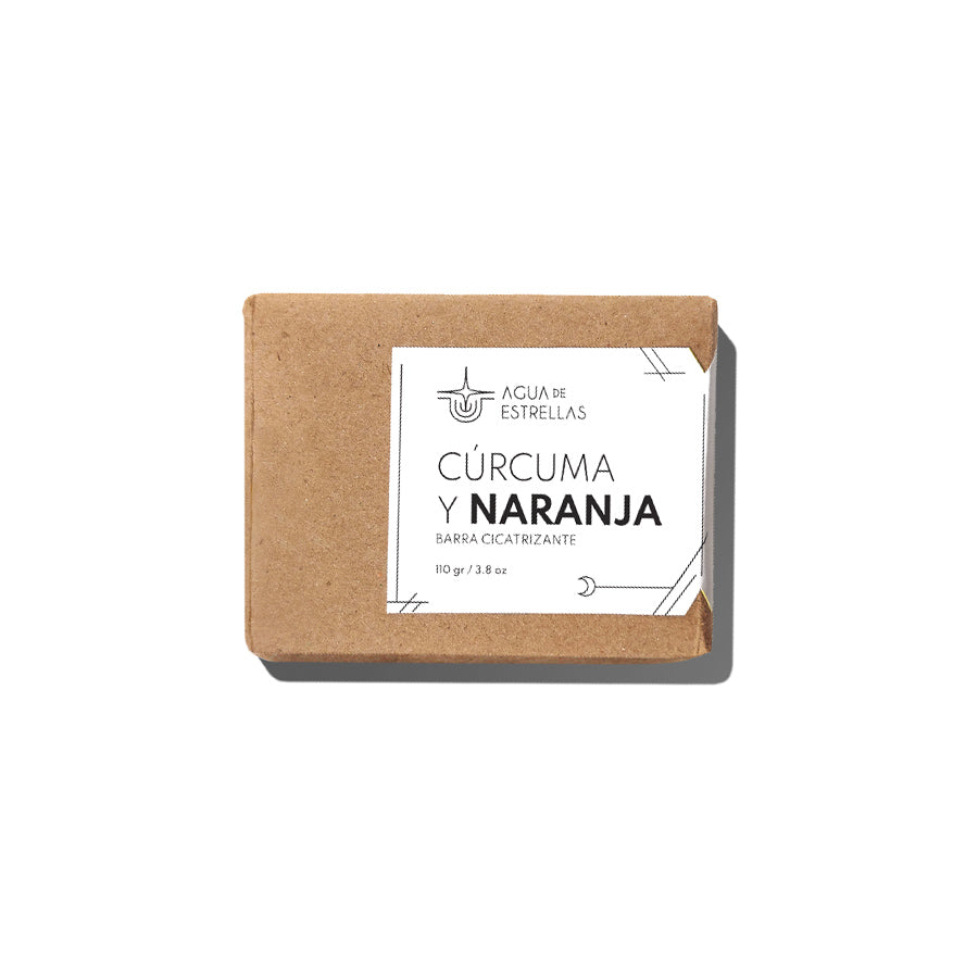 Cúrcuma y Naranja, barra cicatrizante