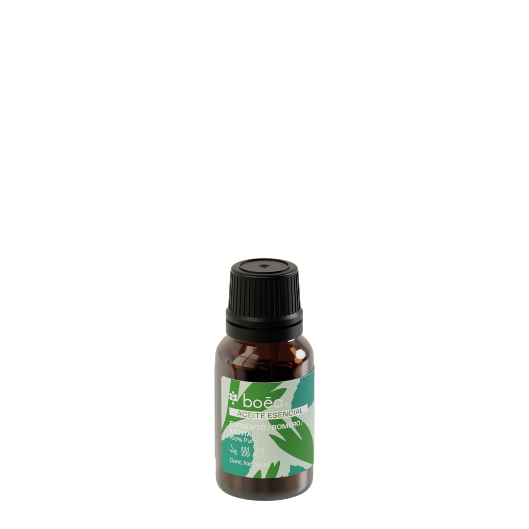 Aceite esencial Eucalipto / Romero/ Menta