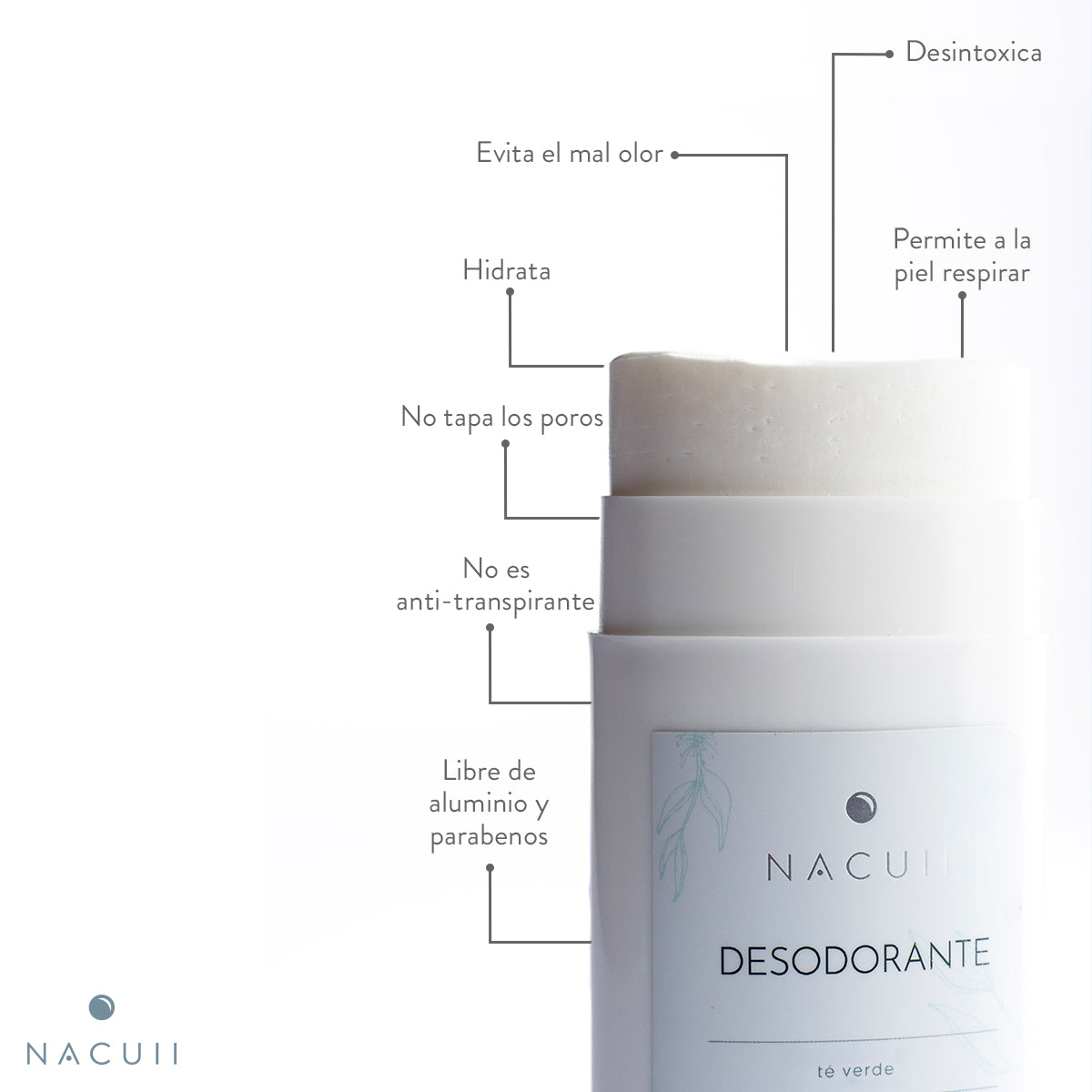Desodorante Té verde