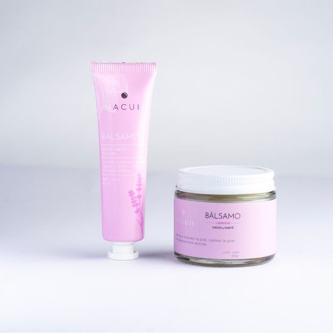 Bálsamo de cacao y lavanda