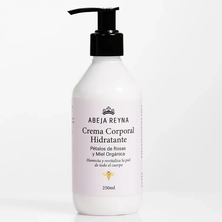 Crema corporal orgánica de Rosas y Jalea Real