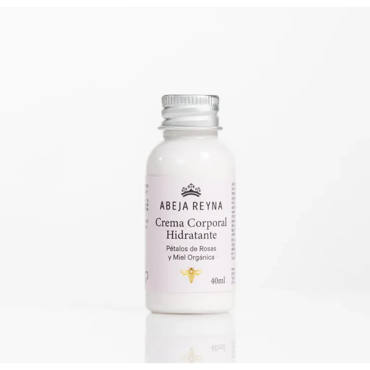Crema corporal orgánica de Rosas y Jalea Real