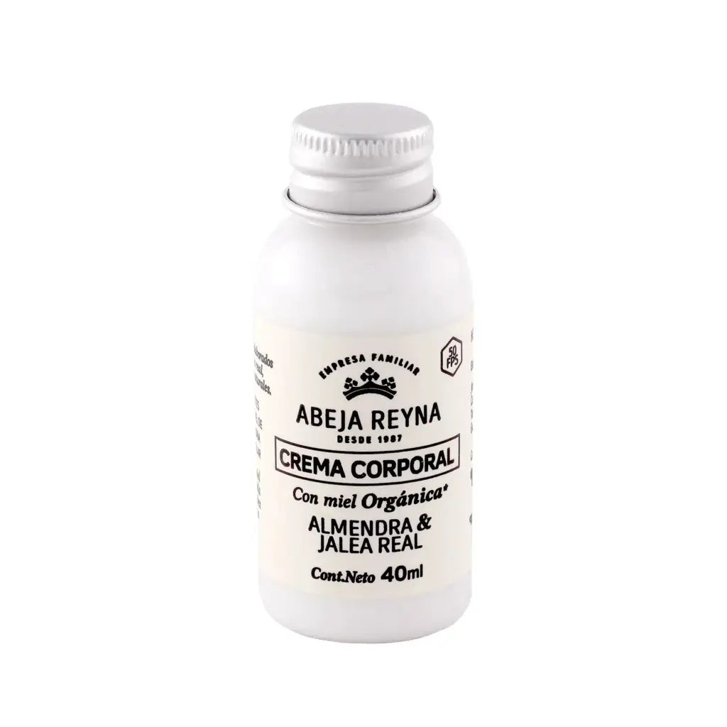 Crema corporal orgánica de Almendra y Jalea Real
