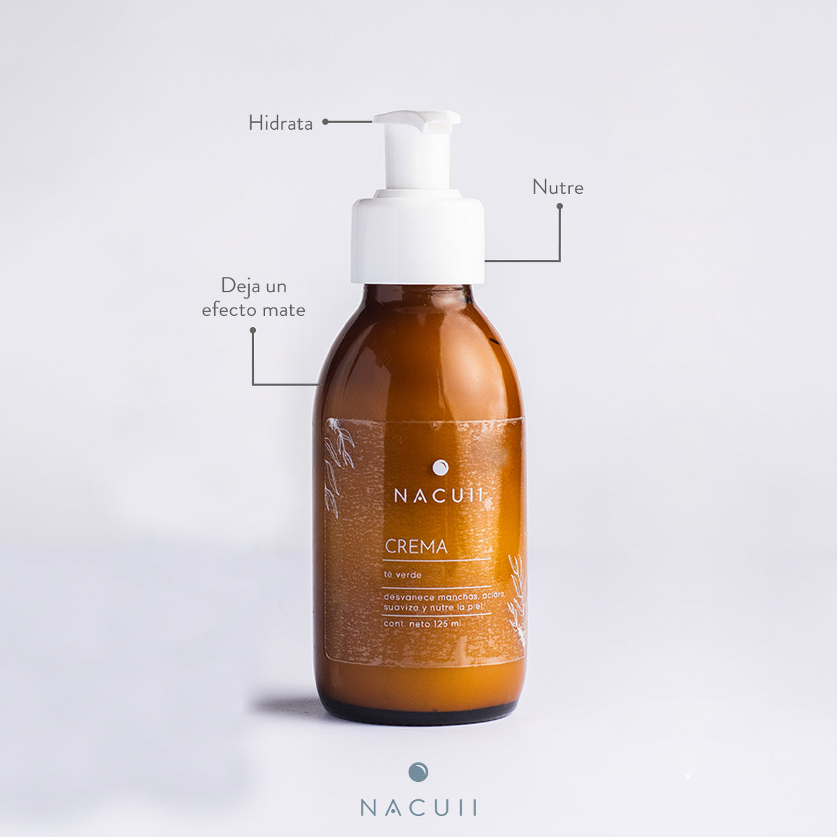 Crema facial de té verde