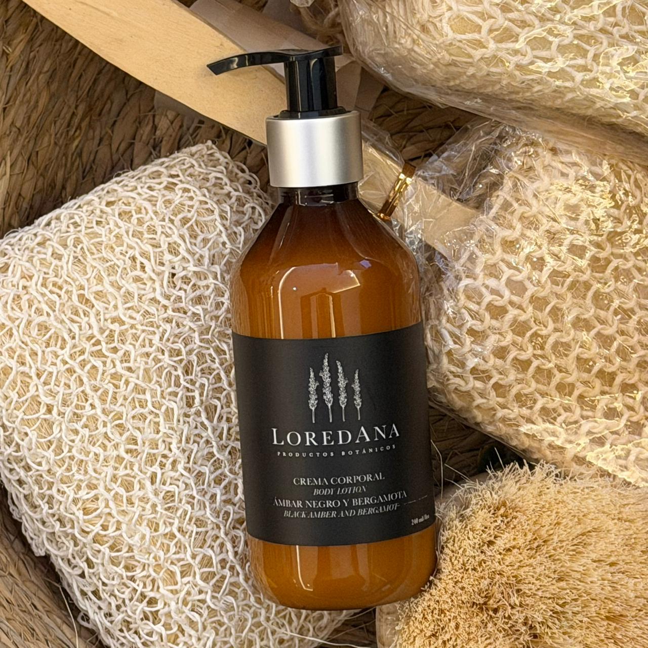 Crema Corporal Ámbar Negro y Bergamota