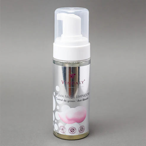 Espuma facial limpiadora control grasa