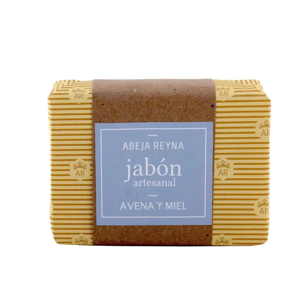 Jabón artesanal miel y avena