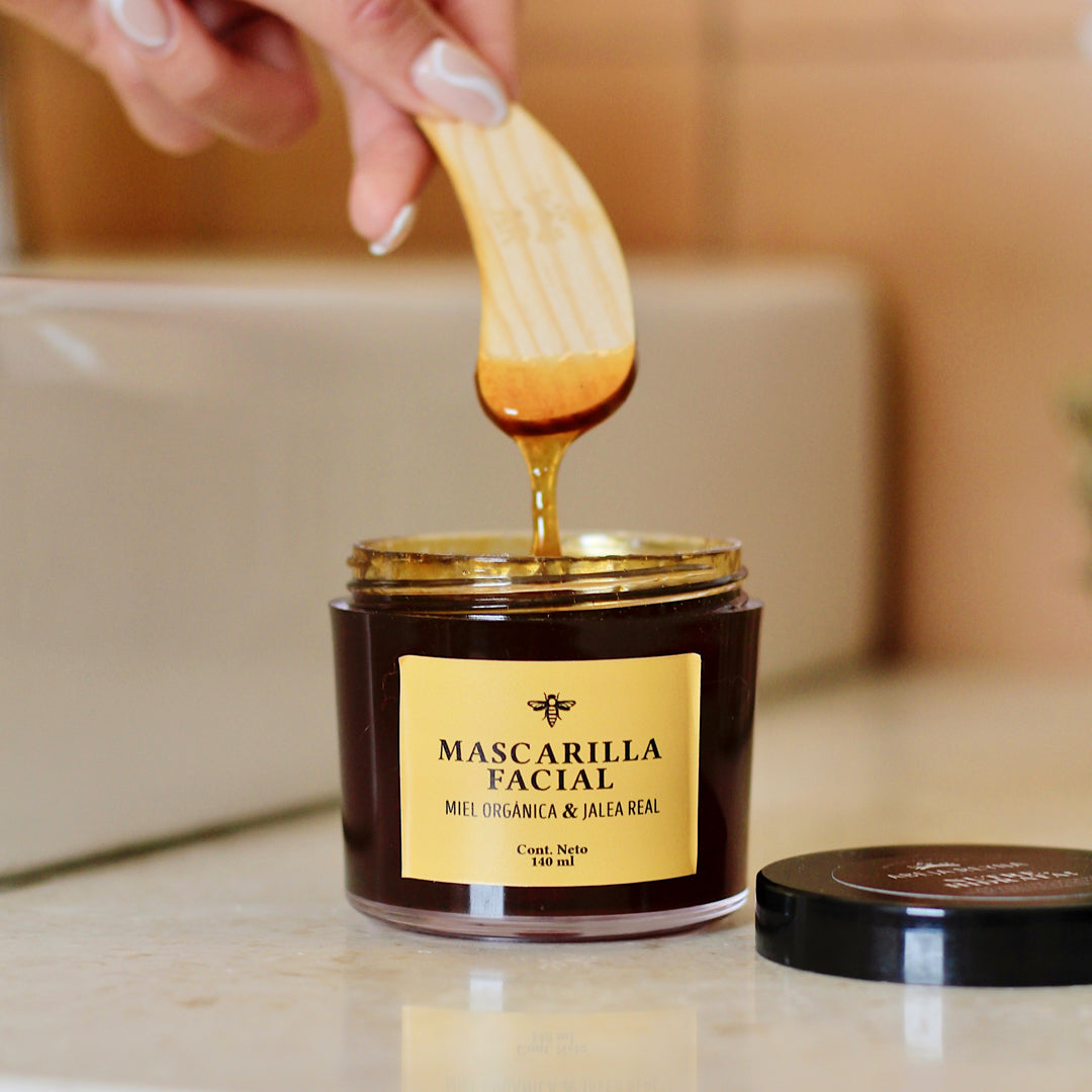 Mascarilla facial miel ogánica & jalea real