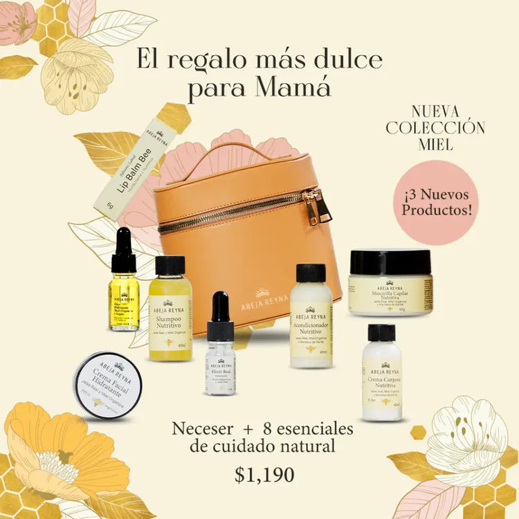 Neceser + 8 esenciales de cuidado natural