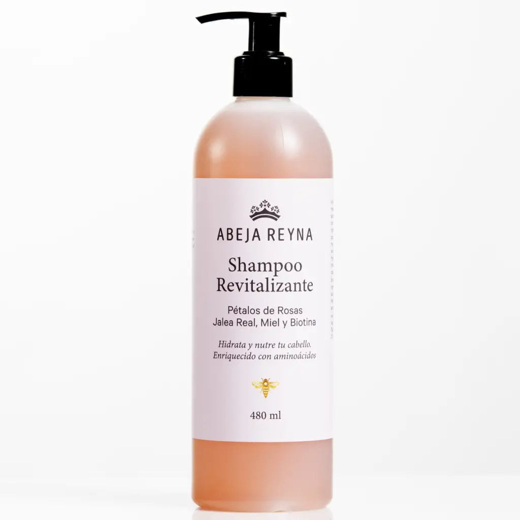 Shampoo Revitalizante de Pétalos de Rosas y Jalea Real