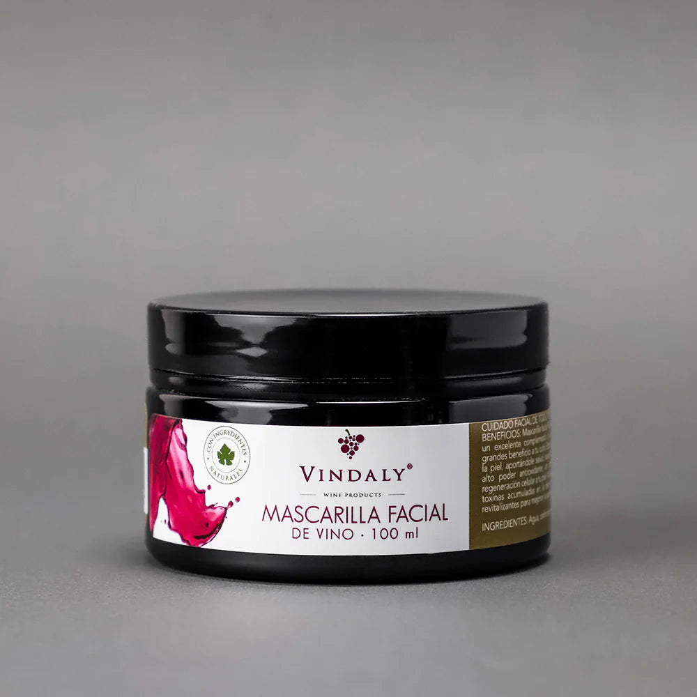 Mascarilla Facial de Vino