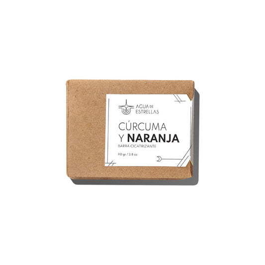 Cúrcuma y Naranja, barra cicatrizante