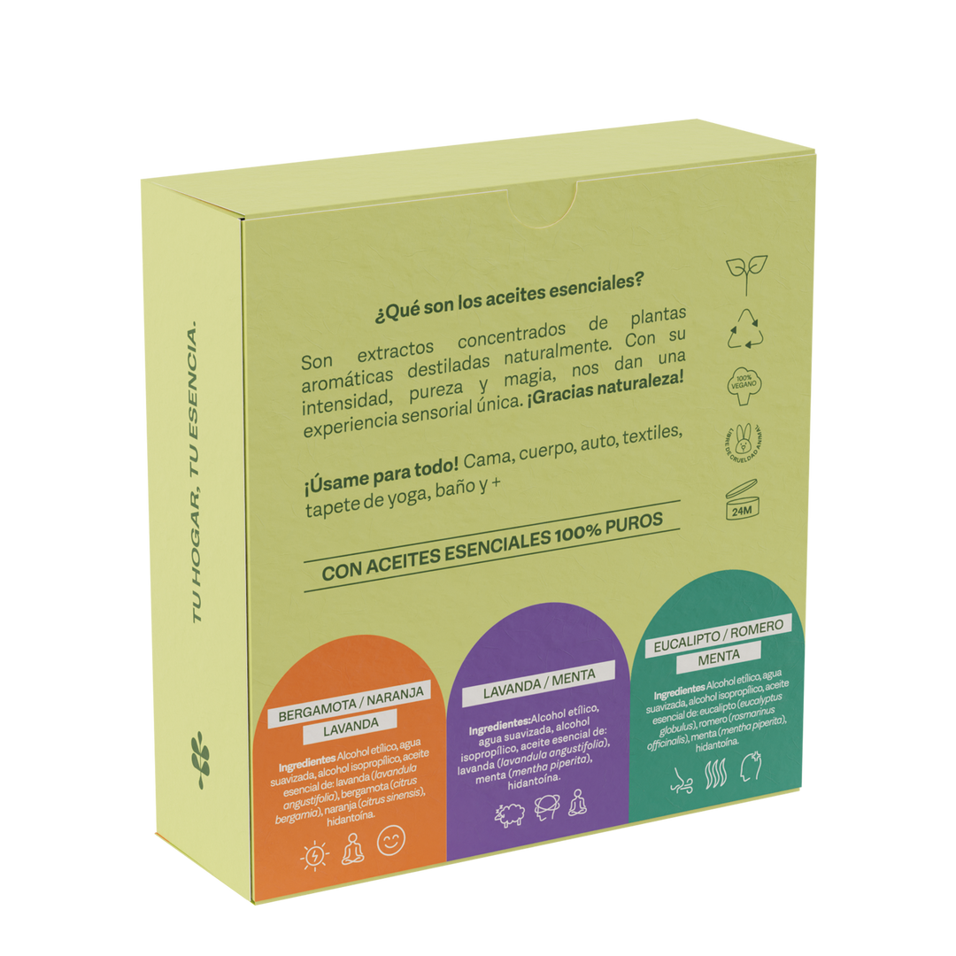 Kit aroma sprays "Mezclas Favoritas"