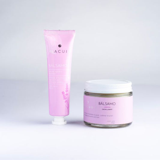 Bálsamo de cacao y lavanda