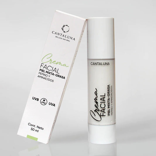 Crema facial piel mixta - grasa
