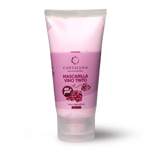 Mascarilla vino tinto