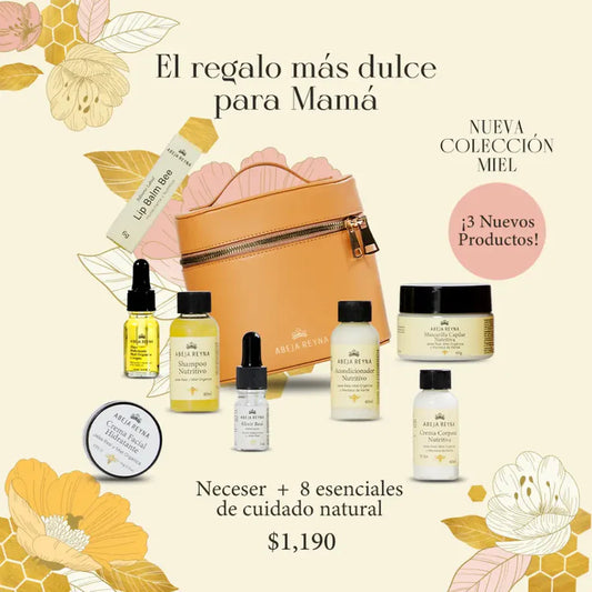 Neceser + 8 esenciales de cuidado natural